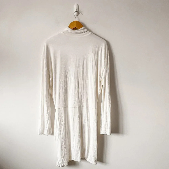 Lovers + Friends Ivana Long Sleeve Mini Dress in White Size Large - Picture 6 of 8